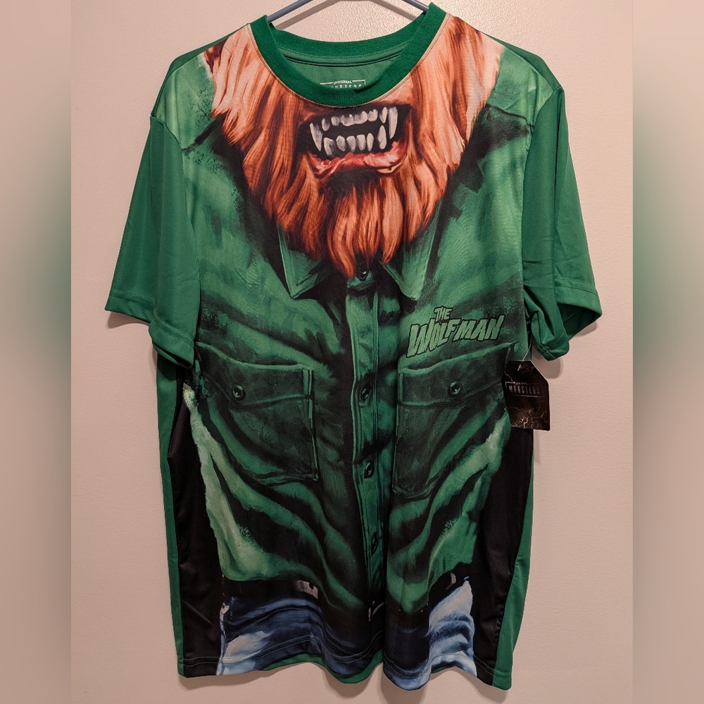 Green Werewolf Graphic Tee